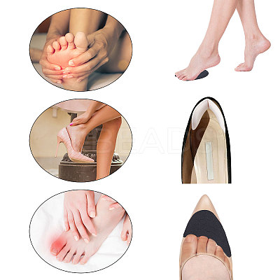16 Sets 8 Style Foam Heelpiece Adhesive Pads FIND-GF0002-02-1