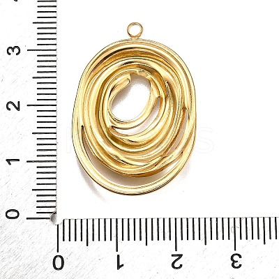 304 Stainless Steel Pendants STAS-M116-41G-1