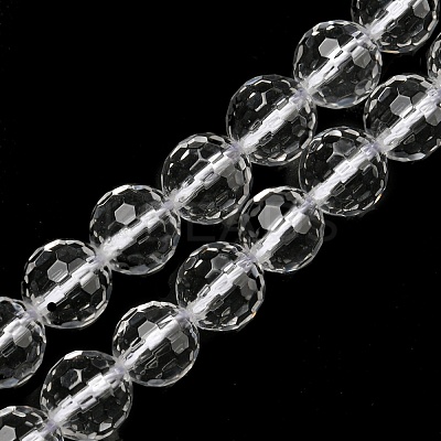 Natural Quartz Crystal Beads Strands G-C079-B06-02-1