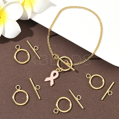 20 Sets 304 Stainless Steel Toggle Clasps STAS-BBC0008-07-1