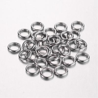 Tarnish Resistant 304 Stainless Steel Open Jump Rings STAS-D438-04-1