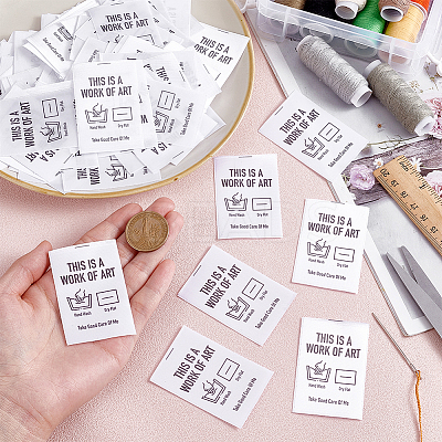 Woven Crafting Craft Labels SENE-WH0007-09-1