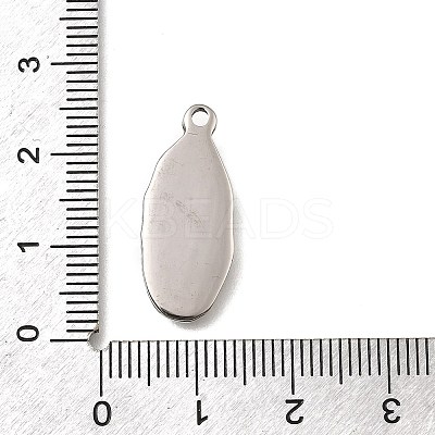 304 Stainless Steel Pendants STAS-L284-05AS-1