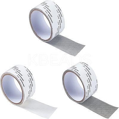 3 Roll 3 Color Polyurethane(PU) Window Screen Repair Stickers TOOL-FH0001-27-1