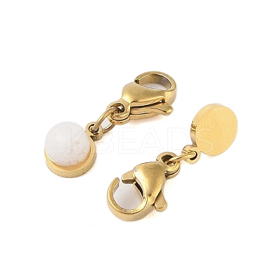 Ion Plating(IP) 316 Surgical Stainless Steel Pendant Decorations STAS-A097-04G-05-1