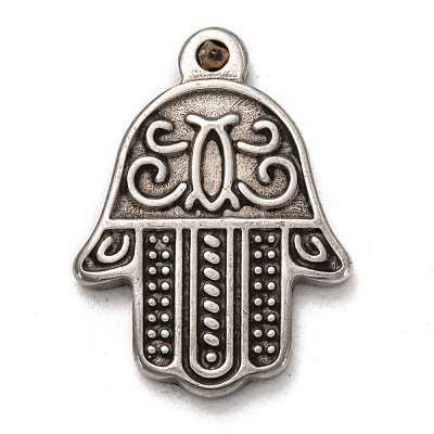 304 Stainless Steel Pendants STAS-I170-18AS-1