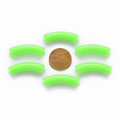Opaque Acrylic Beads MACR-S372-002B-S030-1