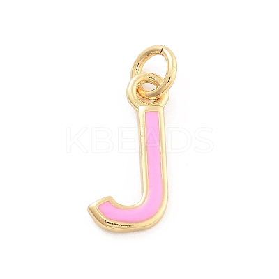 Rack Plating Brass Pendants KK-C065-02J-G-1