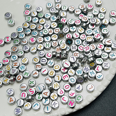 1000Pcs Opaque Acrylic Beads OACR-PA0001-34D-1
