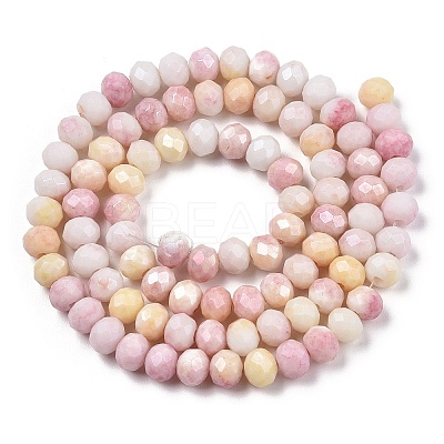 Ombre Effect Dyed Glass Beads Strands X-GLAA-C023-02-A01-1