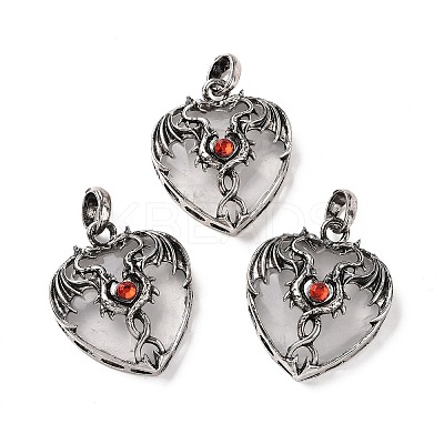 Natural Quartz Crystal Pendants G-A207-01AS-01-1