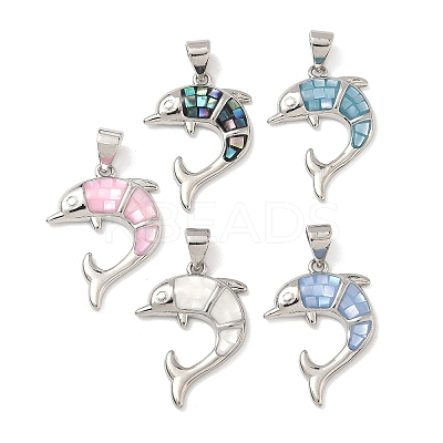Brass Enamel Pendants KK-H534-01C-P-1