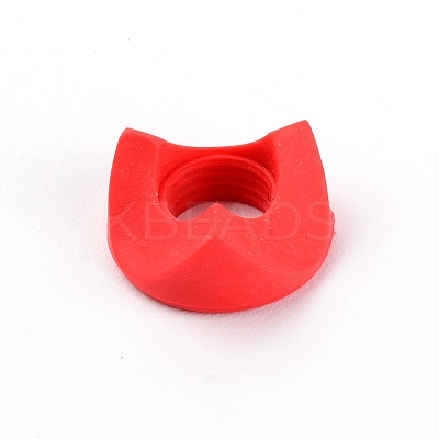 60Pcs 4 Colors Silicone Pencil Gripper for Kids AJEW-GF0003-34-1