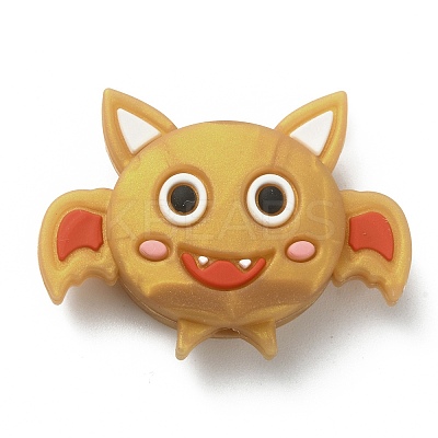 Halloween Theme Food Grade Eco-Friendly Silicone Beads LS-SIL-WH0006-10D-05-1