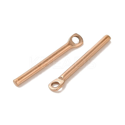 Ion Plating(IP) 304 Stainless Steel Pendants STAS-Q323-03A-RG-1