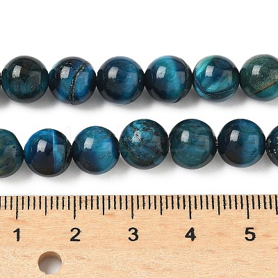 Grade B Natural Tiger Eye Beads Strands G-F591-18-8mm-02-01-1