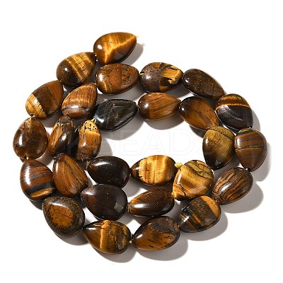 Natural Tiger Eye Beads Strands G-I377-A19-1