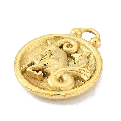 Real 18K Gold Plated Tone 304 Stainless Steel Pendants STAS-K291-01G-03-1