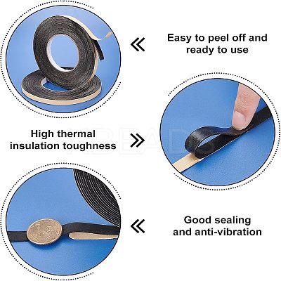 Strong Adhesion EVA Sponge Foam Rubber Tape TOOL-FH0001-08-13-1