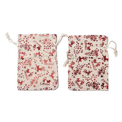 Cotton Gift Packing Pouches Drawstring Bags ABAG-B001-01B-05-1