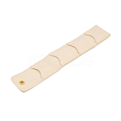 Microfiber Jewelry Rolls for Rings Earrings Necklaces AJEW-C045-01A-1