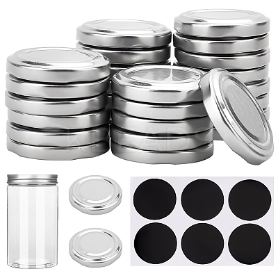 30Pcs Iron Bottle Caps IFIN-BC0001-24A-1