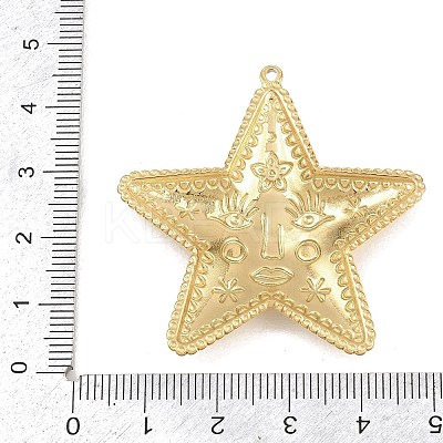 304 Stainless Steel Pendants STAS-Z180-01G-02-1