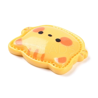 Animal Theme Opaque Resin Cabochons RESI-E046-01C-1