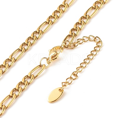 Natural Mixed Stone Donut Pendant Necklace NJEW-JN03815-1
