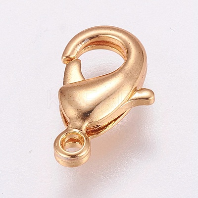 Brass Lobster Claw Clasps LS-KK-G318-03G-1