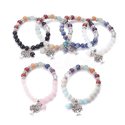 Chakra Jewelry BJEW-I273-A-1