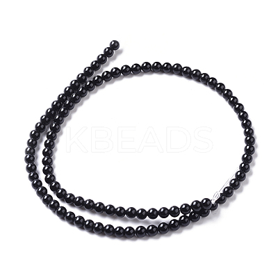 Natural Onyx Beads Strands G-I261-B02-4mm-1
