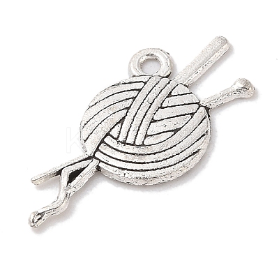 Yarn Tibetan Style Zinc Alloy Pendants TIBEP-R334-174AS-RS-1