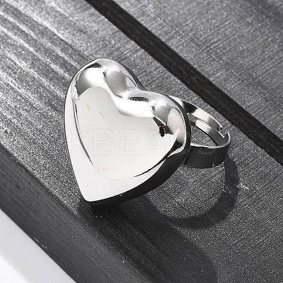 304 Stainless Steel Adjustable Rings LS-RJEW-M067-01P-1