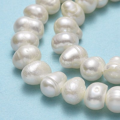 Natural Cultured Freshwater Pearl Beads Strands PEAR-F018-17D-02-1