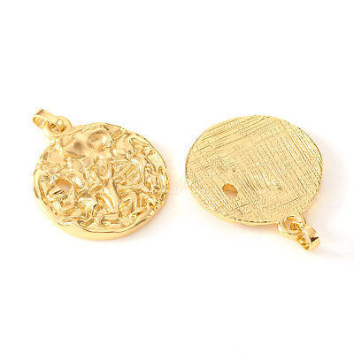 Brass Pendants KK-I672-02F-1