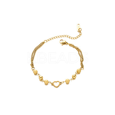 304 Stainless Steel Link Bracelets WG0F64C-01-1