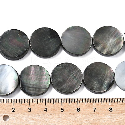 Natural Black Lip Shell Beads Strands BSHE-D300-05-20mm-1