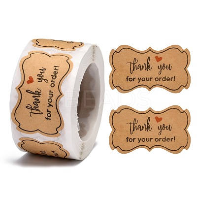 Thank You Stickers DIY-G013-F01-1