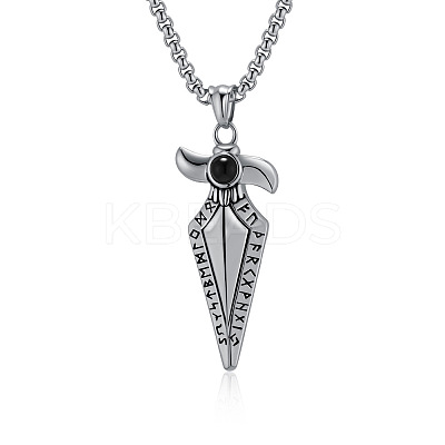 Viking 304 Stainless Steel Big Pendants LS-STAS-Z169-01AS-1