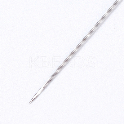 Iron Open Beading Needle IFIN-P036-01A-1