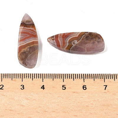 Natural Agate Pendants G-A244-07D-01-1