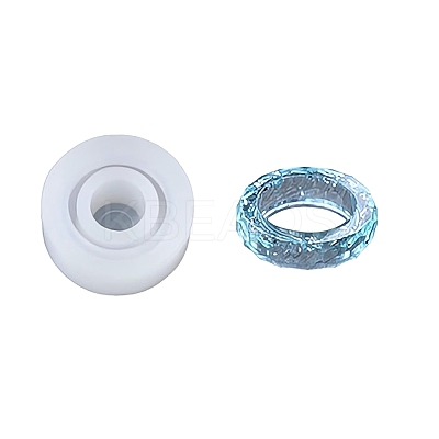Transparent DIY Ring Silicone Molds DIY-WH0128-03B-1