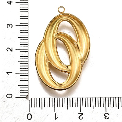 304 Stainless Steel Pendants STAS-M116-04G-1