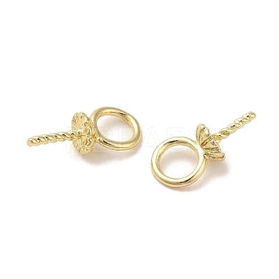 Brass Bead Cap Bails LS-KK-G499-09B-G-1