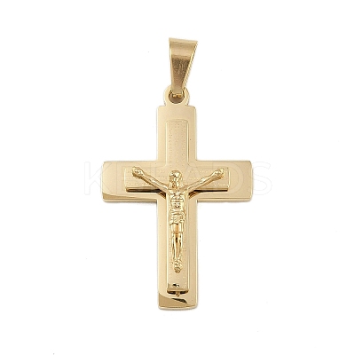 Jesus Theme 304 Stainless Steel Pendants STAS-D387-01C-G-1