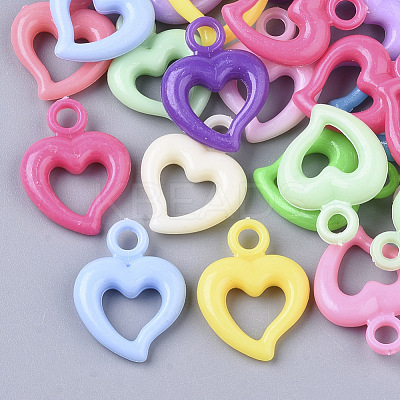 Opaque Acrylic Pendants MACR-N008-08-1