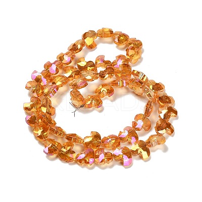 Electroplate Glass Beads Strands EGLA-P066-03A-FR02-1