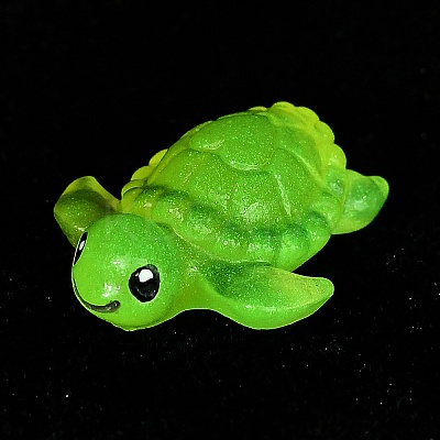 Luminous Resin Tortoise Display Decorations RESI-CJC0012-31G-1