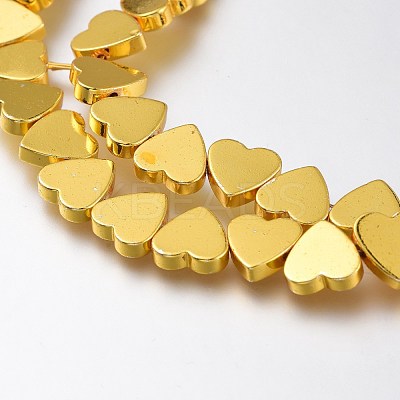 Non-magnetic Synthetic Hematite Beads Strands G-A181-A02G-1